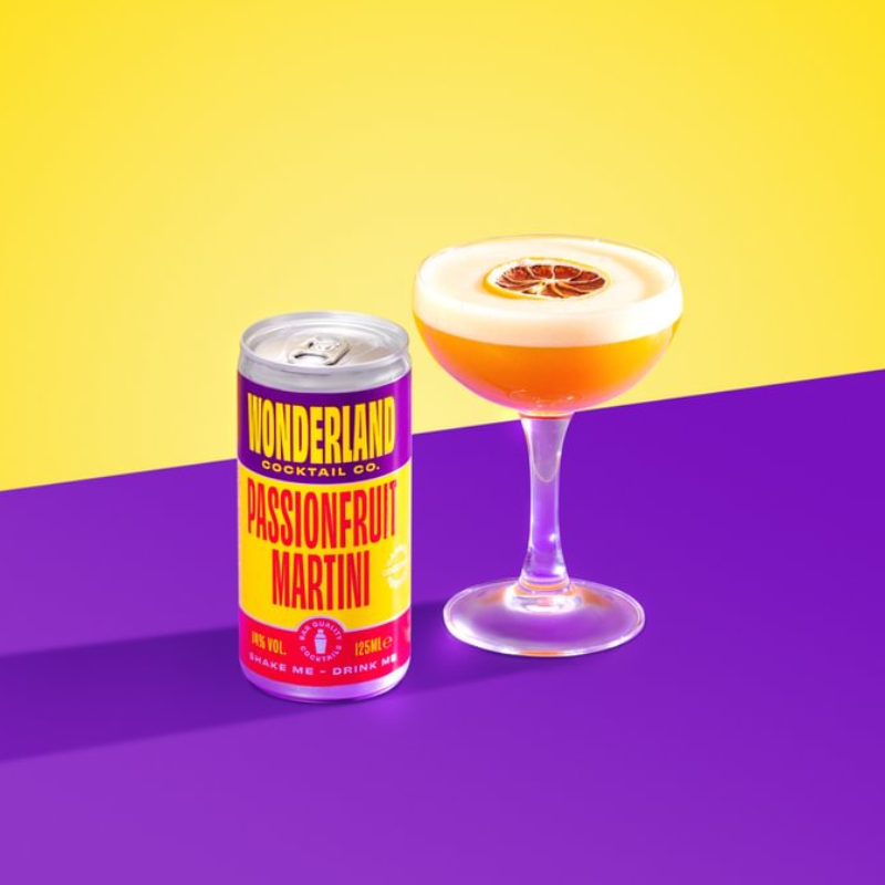 Wonderland Passionfruit Martini